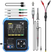 DSO-TC3 Digital Oscilloscope, 3 in 1 Handheld Digital Oscilloscope Signal Generator & Transistor Tester, 500Khz Bandwidth 10MSa/s,Universal Test Instrument (Option)