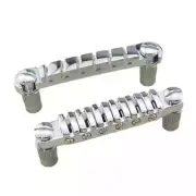 1 Set IBZ III Tune-O-Matic Electric Guitar Bridge Tailpiece Chrome