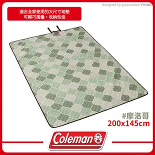 Coleman 美國 野餐毯《摩洛哥》CM-38942/野餐墊/地墊/露營地墊/露營 (9折)