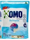 2x 60pk Omo Deep Clean Active Sensitive 3-in-1 Gentle Laundry Detergent Capsules
