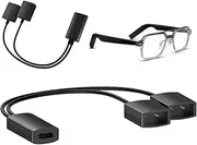 Compatible with EVi CG010 Third Generation Smart Glasses Charger, Smart Glasses Magnetic Charger Cable, Fast Charging Type C Power Adapter for EVi CG010 Third Generation