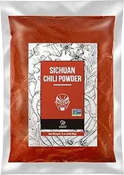Soeos Premium Sichuan Chili Powder 8oz(226g),All Natural,Asian Chili Powder,Savory Spicy Red Chili Powder from Dried Chillies,Chilli Powder,Chili Powder Bulk,Red Chilli Powder,Hot Chili Powder.