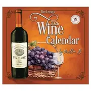 Legacy 2026 Calendar Wine Calender Fits Wall Frame