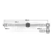 BORG & BECK Brake Hose BBH6725 FOR Mini Genuine Top Quality 2yrs No Quibble Warr
