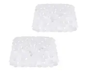 Sink Mat for Stainless Steel/Ceramic Sinks, PVC Eco-friendly Sink Protectors for Bottom of Kitchen Sink - Transparent