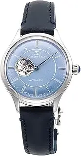 [ORIENT STAR] RK-ND0012L Women's Automatic Watch, Classic Semi-Skeleton Mechanical Watch, Made in Japan, Open Heart (RK-ND0012L), pale aqua (light blue), Mechanical Automatic Watch (Hand Winding