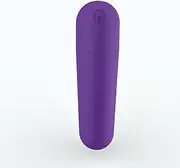 YUKAIONE Travel Portable Waterproof Mini Massager, Usb Rechargeable Vibrator For Women (Purple)