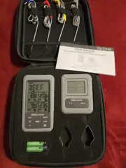 Digital BBQ Thermometer with Timer & Touch Screen TS-TP4 O'Reilly Auto Parts
