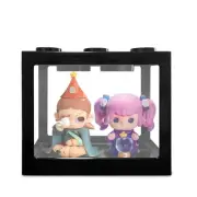 Display Stand Case For Figures 4 Clear Acrylic Boxes With The Design Building