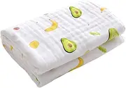 JOINPAYA Large Baby Bath Towel 70x90cm 4-Layer Cotton Comfortable Infant Blanket for Boys Girls