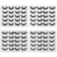 在飛比找ETMall東森購物網優惠-10 Pairs Handmade Eyelashes 3D