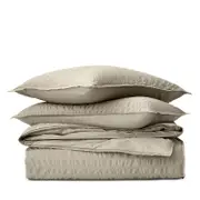Boll & Branch Relaxed Seersucker Duvet Set, King/Cal King