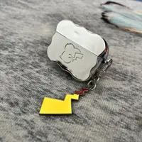 在飛比找ETMall東森購物網優惠-電鍍皮卡丘適用airpodspro2保護套airpods3保