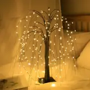 20in 60 LED Lights Tree With Warm White Fairy String Lights Christmas Home Decor