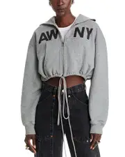 alexanderwang. t Logo Zip Hoodie