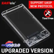 USB 3.0 Hard Drive 2.5" SATA HDD SSD External Slim Enclosure Case EASTele