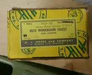 H.J HODES AND COMPANY DECK WORKBOARD FAUCET 151-35 CHROME G8017