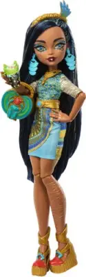 Mattel - Monster High Day Out Cleo De Nile Fashion Doll with Blue Dress [New Toy
