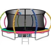 [Unbranded] Everfit 14FT Trampoline for Kids w/ Ladder Enclosu