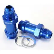 Aeroflow Carburettor Adapter - Male 9/16" x 24 to -6AN 1-3/4" Long, AF701-06-L