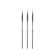 Imperial Professional Chungking Hog Bristle Brush, Round Size #00 - 3 Pack