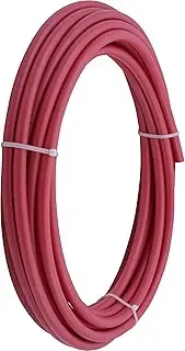 SharkBite PEX Pipe Tubing 1/2 Inch, Red, Flexible Water Tube, Potable Water, U860R50, 50 Foot Coil