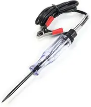 Hyshina Automotive Circuit Tester, 6-24V Test Light Indicator with Sharp Carbon Probe for Fuse Testing, Light Sockets, Short Circuits, Wires, Electricians, Mechanics, Homeowners and Car Batteries