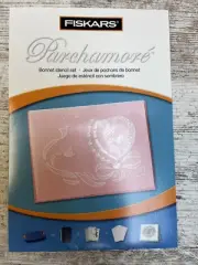 Fiskars Parchamore Bonnet Stencil Set 12-5581 - NEW