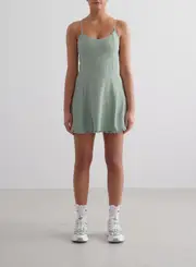 [aim'n] Aqua Tulip Dress