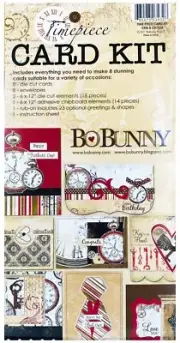 BoBunny, Timepiece, Card Kit, Make Cards, Pocket Watch, Greeting Cards, Time