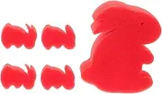 Generic 1 Set of Adorable Bunny Sponge Creative Sponge Rabbit Changes Numbers for All Magician Funny Quantity Changing Rabbit Gimmick Prop