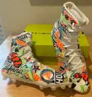 Under Armour Highlight MC LE Size 10 Football Cleats High Top California Edition