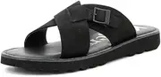 [Kickers] Men's Kick Neol Flip Flop, Black, 40 EU