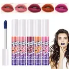 5X Waterproof Lip Stain Lip Stain Peel Off Stain Matte Lip Gloss Lipstick Set