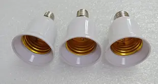 [SMD LED 小舖]E12/E14/E17轉E27 燈座(可搭配LED燈泡接於燈具)