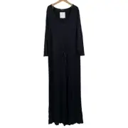 BEYOND YOGA Jumpsuit Size 3X Black Ribbed Plus Size Curvy So Chic NK6160P Casual