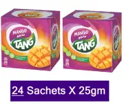 Tang Powder Drink Jar Mango Flavor Vitamin C Juice ( 24 Sachets X 25 gm )
