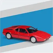 Scale Finished Model Car Die-cast 1:18 for BMW M1 Simulation Alloy Classic Sports Car Model Collection Souvenir Display Miniature Replica Car