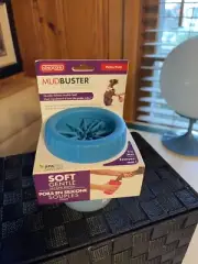 Dexas MudBuster Portable Dog Paw Washer/ Paw Cleaner Blue Small