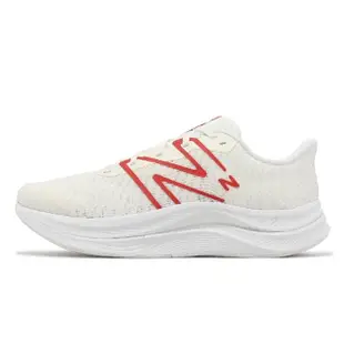 【NEW BALANCE】慢跑鞋 Fuelcell Propel V4 2E 寬楦 男鞋 白 紅 緩震 運動鞋 NB 紐巴倫(MFCPRCB4-2E)