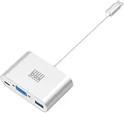 Box Type C to VGA Adaptor - Silver