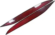 Car Rear Tail Lights 2PCS Rear Bumper Reflector Light for Tesla Model X 1034342-00-C 1034343-00-C Rear Bumper Fog Lamp