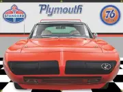 1970 Plymouth ROAD RUNNER SUPERBIRD TOR-RED GARAGE SCENE BANNER SIGN MURAL ART