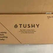 TUSHY Classic Platinum Bidet Wash Nozzle Toilet Seat Attachment NEW Sealed Box
