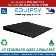 1:10 Wheelchair Access Rubber Ramp Threshold Doorway Disability 28 sizes Instock
