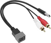 23cm 9 06in 8Pin Car Audio USB Adapter Cable Replacement for Cube Juke Versa Ideal for Car Audio CD Player Compact Exquisite Design Fast Data Transfer No Cutting Original