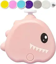 Pet Nail Grinder, 3 Modes Adjustable Dinosaur Shape Electric Grinder, Low Noise Cordless Gentle Grooming Tool for Puppy, Kitten, Home Grooming, 2.95x2.76x0.98 inches