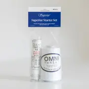 Superior Starter Set Omni & M-Style Super Bob White 40 wt. Polyester Thread