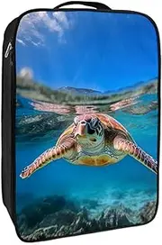 [YTYVAGT] Shoe Bags for Travel,Travel Shoe Bags for Packing,Shoe Travel Bag,Animal Sea Turtle Swimming Pattern