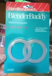 Hamilton Beach BlenderBuddy replacement gaskets NOS #55130